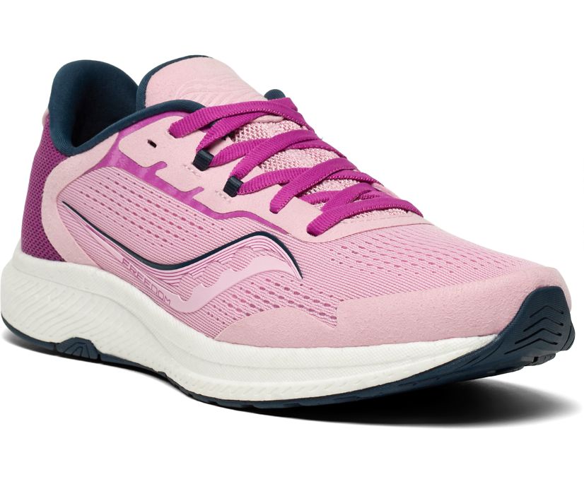 Saucony Freedom 4 Löparskor Dam Rosa Lila | Sverige 922BEX